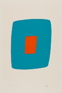 Light Blue with Orange (Bleu Clair avec Orange)