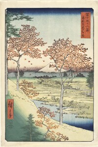 Yūhigaoka Hill at Meguro, Edo