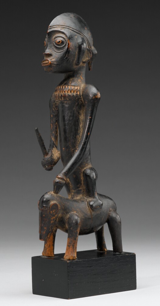 Seated Ancestor Royal Figure on Horse