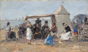 Beach at Trouville