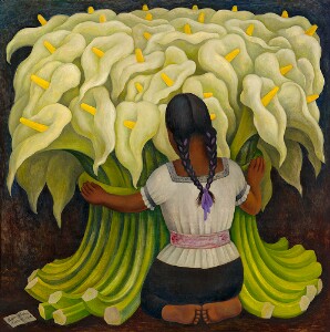 The Flower Vendor (Girl with Lilies)