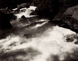 Rapids Below Vernal Falls, Yosemite Valley