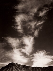 Clouds Above Golden Canyon, Death Valley, California