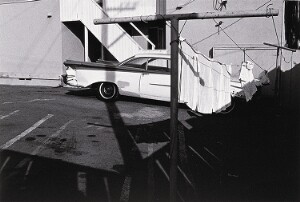 Untitled (Car Behind Laundry)